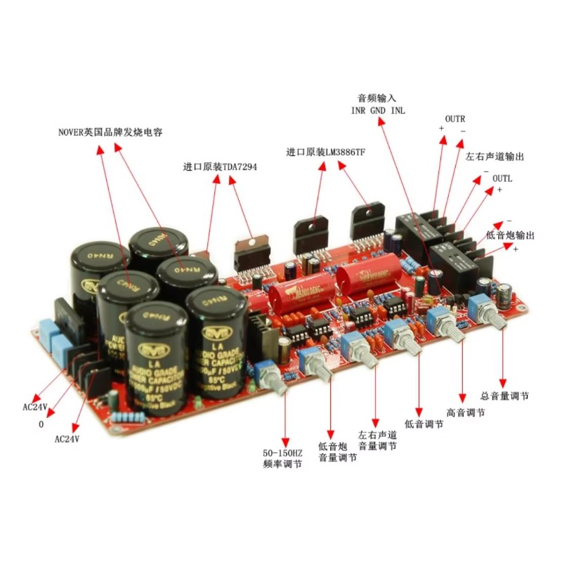 Carte amplificatrice haute per - Audio Home Cinema avis et prix