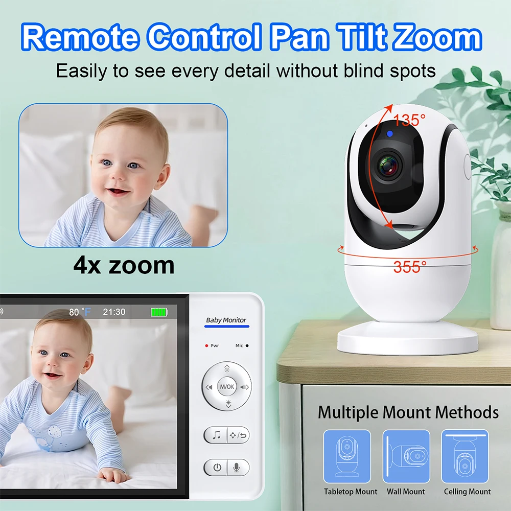 Moniteur vidéo pour bébé, 7.0  - Home Cinema Wireless avis et prix